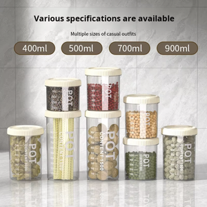 Boîtes de rangement en plastique PP moulées par injection, modernes, durables, multifonctionnelles, carrées, sous vide, pour le stockage des aliments ménagers, des céréales - Product Image 5