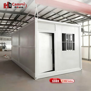 Cammi Huis Geprefabriceerde Huizen Gebouw 2 Slaapkamer Prefab Kantoor Modulair Klein Huis Assembleren Container Huis Draagbaar Huiskamp - Product Image 1