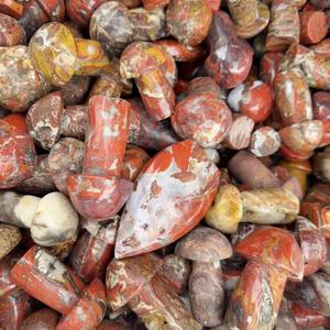 Groothandel Hoge Kwaliteit Strijdende Staten Rode Agaat Paddestoel Kristal Ambacht Genezing Kristal Ambacht Voor Huisdecoratie - Product Image 5