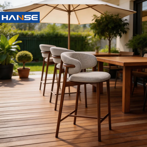 Muebles <span class=keywords><strong>de</strong></span> Bar Nórdicos, <span class=keywords><strong>Taburete</strong></span> Alto Moderno <span class=keywords><strong>con</strong></span> Estructura <span class=keywords><strong>de</strong></span> Madera Maciza y Tela <span class=keywords><strong>de</strong></span> Lino, Silla <span class=keywords><strong>de</strong></span> Bar <span class=keywords><strong>con</strong></span> <span class=keywords><strong>Respaldo</strong></span> Curvo para Cocina - Product Image 3