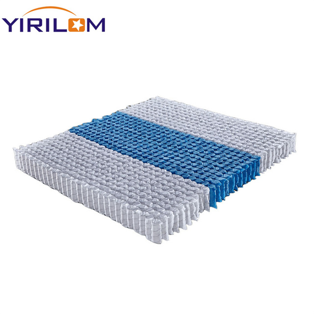 Factory Price Sleep Well Queen Comfort Mini Pocket Spring with 3 Zone Mattress Bed in a Box