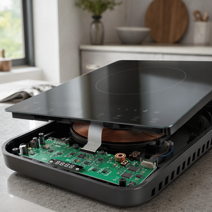 Système <span class=keywords><strong>de</strong></span> contrôle d'appareils <span class=keywords><strong>de</strong></span> cuisine intelligents personnalisés OEM pour plaques à induction, fournisseur <span class=keywords><strong>en</strong></span> gros d'usine, carte PCBA - Product Image 4