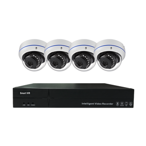 Sistema <span class=keywords><strong>de</strong></span> Cámaras <span class=keywords><strong>de</strong></span> <span class=keywords><strong>Seguridad</strong></span> <span class=keywords><strong>para</strong></span> el Hogar <span class=keywords><strong>de</strong></span> 5MP y 4 Canales, 4 Cámaras IP PoE con Cable <span class=keywords><strong>para</strong></span> Exteriores con Detección Humana, NVR <span class=keywords><strong>de</strong></span> 4 Canales <span class=keywords><strong>para</strong></span> Grabación 24/7 - Product Image 1