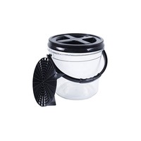ShineOpen seau transparent personnalisé seau de lavage de voiture avec couvercle Gama