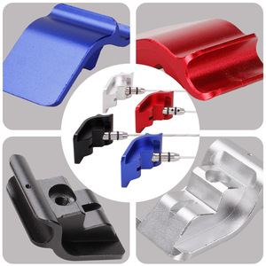 Tubo de aluminio CRASTP para medidor de aceite, pieza de repuesto para motor K20 K24, rojo, azul, plateado, negro - Product Image 4