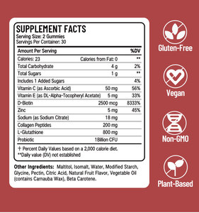 Women's collagen Probiotic gluta Gummies 3 in 1 <b>candy</b> female Glow Skin Whitening Halal Certified Women collagen Probiotic Gummy - Product Image 5