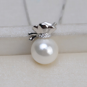 Pendentif porte-bonheur en argent S925, accessoires de fabrication de bijoux, pendentif Xiang, collier avec chaînes de 8 à 13 pièces, sac à argent vide - Product Image 1