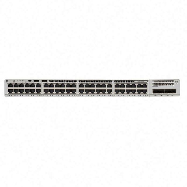 Cisco C9200L-48P-4G-E Catalyst 9200L 48-port PoE+, 4 X 1G, Network Essentials Switch C9200L-48P-4G-E