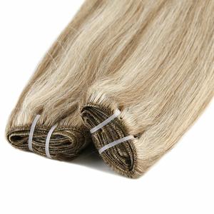 KSWIGS Extensions de cheveux vierges chinois Remy à clipser, vente en gros, haute qualité, couleur claire - Product Image 4