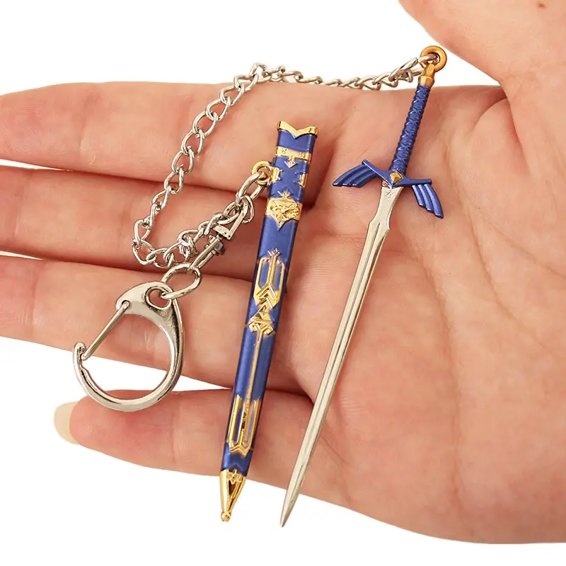 Zelda Meister Schwert Waffe Anime Fantasy Spiel Königreich Tränen Katana Samurai Schwert Kinderspielzeug Geschenk
