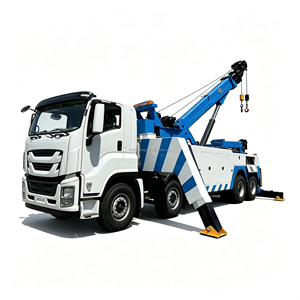 Camión Grúa de Servicio Pesado GIGA 8x4 de 12 Ruedas y 50 Toneladas con Pluma Giratoria de 360 Grados para Recuperación - Product Image 1
