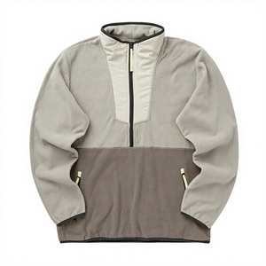 เสื้อสเวตเชิ้ตแขนยาวลายทางสำหรับผู้ชาย สวมใส่สบาย เหมาะสำหรับกอล์ฟ  ปักโลโก้ได้ตามต้องการ ซิป ¼  น้ำหนักเบา ปักลาย 3 มิติ - Product Image 1