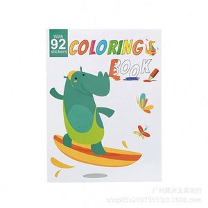 Libro para Colorear Personalizado con Impresión de Alta Calidad y Encuadernación Cosida a Caballete, Regalo Educativo para Niños de Jardín de Infancia, Páginas de Papel para Pintar con Gouache - Product Image 4