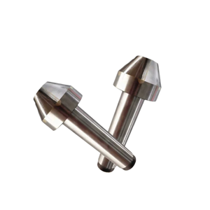 Punta de carburo de tungsteno para máquina <span class=keywords><strong>rectificadora</strong></span>, centro muerto de carburo tipo paraguas, MT2-MT6, cabeza plana grande - Product Image 1