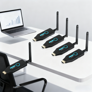 Trasmettitore HDMI Wireless TIMBOOTECH Full HD 1080P - Plug&Play Con Doppia Banda 2.4/5G