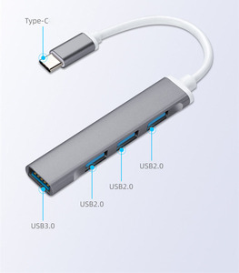Bộ Chuyển Đổi USB C HUB 3.0 3.1 Tốc Độ Cao Type C 4 Cổng Multi USB Splitter OTG Cho HUAWEI Xiaomi Lenovo Macbook Máy Tính PC - Product Image 2