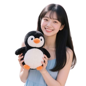 Pingüino de Peluche Redondo Personalizado al por Mayor, Mini Pingüino de Peluche Popular, Juguete de Peluche de Alta Calidad - Product Image 2
