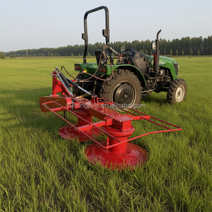 Segadora de Doble Tambor con Suspensión de Tres Puntos, Ancho de Corte de 1.35/1.65 Metros para Corte de Ensilaje y Alfalfa, Certificación CE - Product Image 1