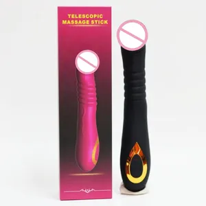 Hot Selling Electric Dildo Vibrator Powerful Vibration Rotating Female Masturbator Adult Toys Supplier