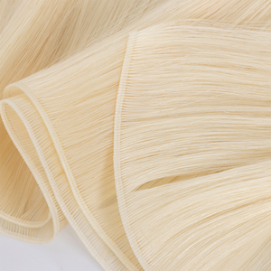 Tramas invisibles de cabello <span class=keywords><strong>humano</strong></span> Remy 100% Premium Trama de genio dibujada Doble - Product Image 1