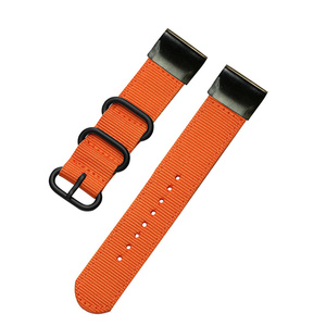 <span class=keywords><strong>Correa</strong></span> de nailon <span class=keywords><strong>Quickfit</strong></span> de 20, 22 y <span class=keywords><strong>26</strong></span> mm para Garmin Fenix 8, 51, 47MM, 7, 7X, 6X Pro, 5X Plus, Epix, <span class=keywords><strong>correa</strong></span> de reloj inteligente para Garmin Enduro/Tactix - Product Image 5