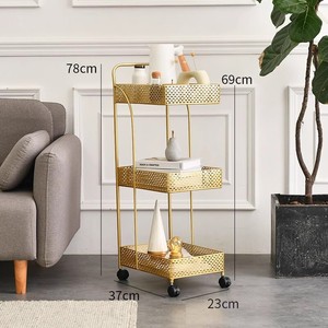 Chariot de rangement multifonctionnel haut de gamme pour cuisine, salle de bain, SPA, salon de beauté et manucure, avec chariot de service pour salon de beauté et restaurant - Product Image 5