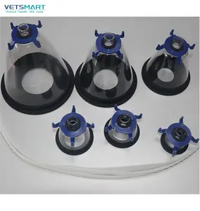 High-Flow Oxygen Therapy in Dogs Cat Small Animal Anesthesia Mask and breathing Circuit For Oxygen Therapy