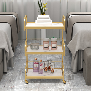 Specialized storage rack for beauty salon - Beauty instrument storage trolley - Multi-functional mobile <b>tool</b> <b>cart</b> - Product Image 1