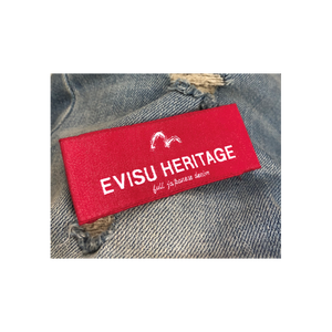 Étiquettes en coton tissé haute densité, étiquettes de cou de vêtements, à la mode, Logo moderne, étiquettes de marque - Product Image 2