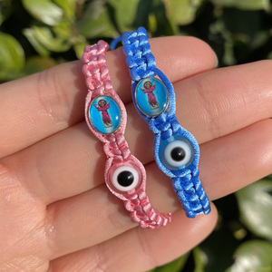 Bracelet Fille Garçon Jésus, Bijou Bénédicte, Perles Contre le Mauvais Œil, Bracelet Catholique Mexicain <span class=keywords><strong>Divino</strong></span> Nino, Cadeau Nouveau-né - Product Image 2