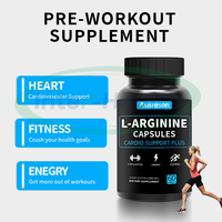 Ausreson OEM Capsules de L-Arginine – Complément Nutritionnel Sportif pour la Croissance Musculaire et la Protéination (L-Arginine, Créatine)
