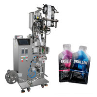 Machine à emballer liquide de classement de sachets spéciaux entièrement automatique Machine à emballer de sirop de sacs de forme irrégulière