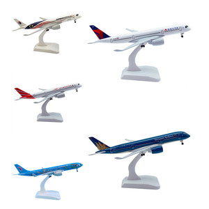 Modèle d'avion de luxe à prix de gros pour cadeaux d'entreprise, échelle 1:200, 20 cm, Airbus A320 A330 A350 A380 avec roues - Product Image 2