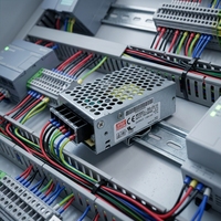 MeanWell RS-25-12 25W 12V 2.1A AC-DC Output Tunggal Efisiensi Tinggi Switching Power Supply Vfd Drive Inverter Frekuensi Variabel