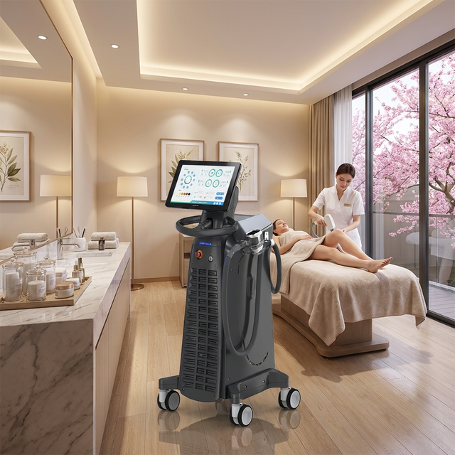 Beauty Device 2026 Professional 808nm Diode Laser Hair Removal Machine Skin Rejuvenation Painless Depilation Face Body