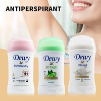 Déodorant stick pour femme 40H 40g hydratant longue durée aux enzymes de fruits, parfum concombre et thé vert, réduit les odeurs