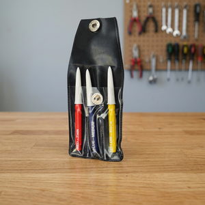 Plastic Oil <b>Pins</b> Set of 3 Colored <b>Watch</b> Oiling Tools with Pouch Precision Fine Tip Jewelry Tools Goldsmith Hand Tools| GS2055 - Product Image 2
