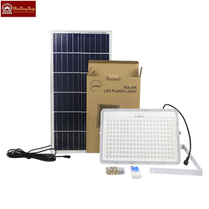 Proiettore solare a <span class=keywords><strong>LED</strong></span> 50-200W ricaricabile da esterno IP65 per campi da basket giardini strade paesaggistiche IP66 - Product Image 6