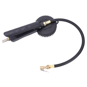 Manómetro digital para neumáticos de coche, agarre ergonómico, junta metálica, lectura de presión en tiempo real, adecuado para todo tipo de situaciones. - Product Image 4