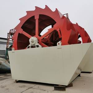 Lavadora de Grava Industrial de Bajo Costo, Máquina Automática de Lavado de Arena con Ruedas y Cangilones - Product Image 5