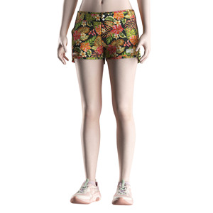 Shorts hybrides pour femmes, anti-UV, légers, respirants, avec fermeture boutonnée, pour la pêche, le surf et le quotidien - Product Image 5