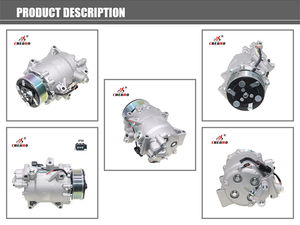 Compresor de CA Compatible para <span class=keywords><strong>CRV</strong></span> L4 Acura ILX RDX 38810RWCA02 38810RWCA03 38810RZYA01 - Product Image 6
