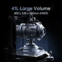 Anycubic Kobra 2 Plus otomatis Leveling 10X Max kecepatan cetak 500mm/S ukuran cetak 320*320*400mm besar FDM 3D Printer