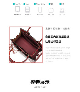 New Fashion Designer Crossbody Bags High Quality PU Leather <b>Shoulder</b> Messenger Bag Casual Totes Luxury Women Handbags and Purses - Product Image 3