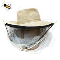 Nouveau chapeau d'apiculteur japonais avec visière renforcée en fil d'acier, fermeture rapide à scratch, chapeau d'apiculteur
