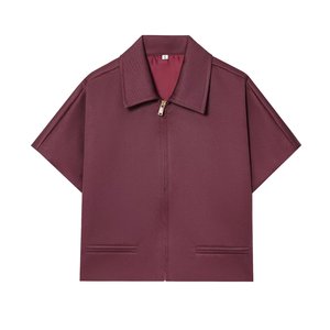 SHENZHU <span class=keywords><strong>Femme</strong></span> 2025 Nouvelle Collection Automne – Manteau Chic et Décontracté à Manches Courtes Style Vintage – Vêtement d'extérieur Féminin Tendance - Product Image 2