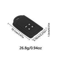 Accessoire de voiture étui porte-clés en Silicone Design de mode pour Renault Koleos Captur Megane Clio scénic Talisman Arkana-écologique