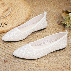 <span class=keywords><strong>Scarpe</strong></span> Basse Comode da Donna Autunno 2026, Modello Slip-On a Punta, Antiscivolo, alla Moda, Taglie Grandi per Matrimoni e Feste - Product Image 1