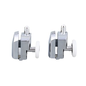 ลูกล้อรางประตูบานเลื่อนห้องอาบน้ำ JT 2401 ลูกล้อประตูกระจกห้องน้ำ - Product Image 1