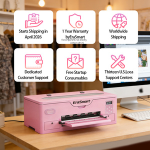 Stampante DTF Digitale A3 EraSmart 2026 Rosa XP600 con Forno Rosa per Qualsiasi Tessuto - Product Image 3